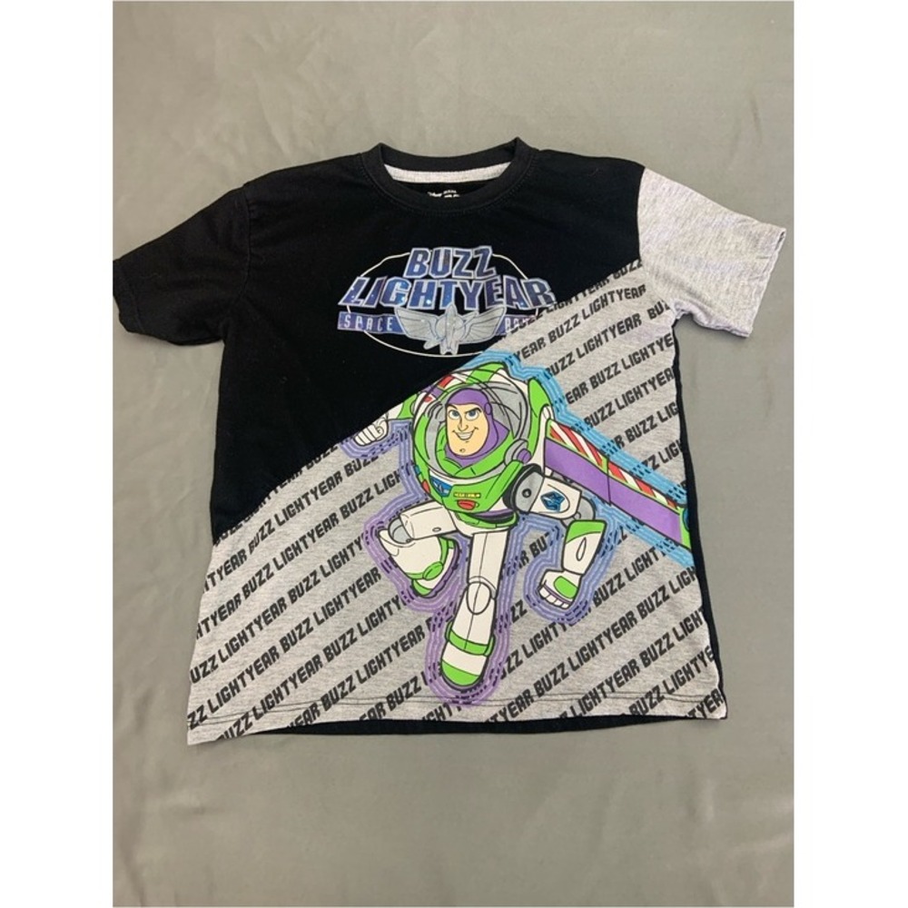 Disney Buzz Lightyear Short Sleeve Tee - Black, Gray, Green